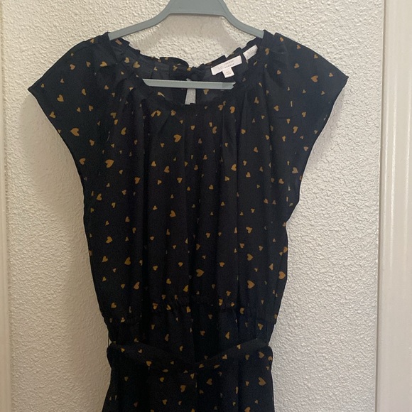Lauren Conrad Black Gold hearts XL - Picture 2 of 10
